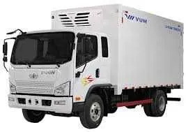 Автофургон рефрижератор FAW Tiger V (22 м³, Thermo King RV580, -20⁰C)