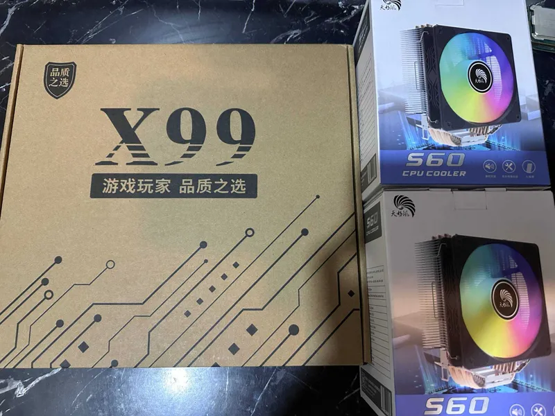 Мощные 80 поточные комплекты X99 с 32 gb DDR4 + куллера — фото 3
