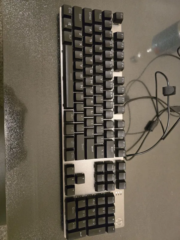 Клавиатура механическая hp gk400f