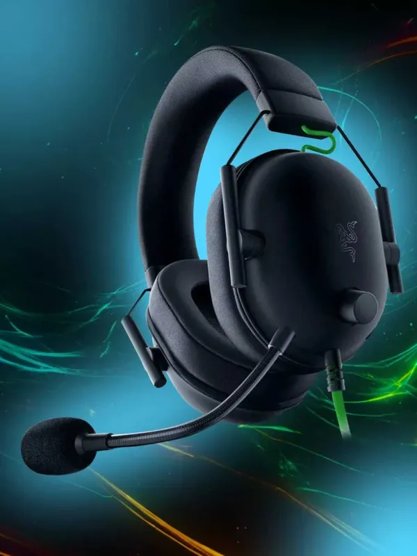 Naushnik Razer blackshark v2 qora черный — фото 5