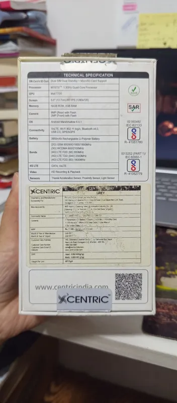 Centric P1 telefon 2