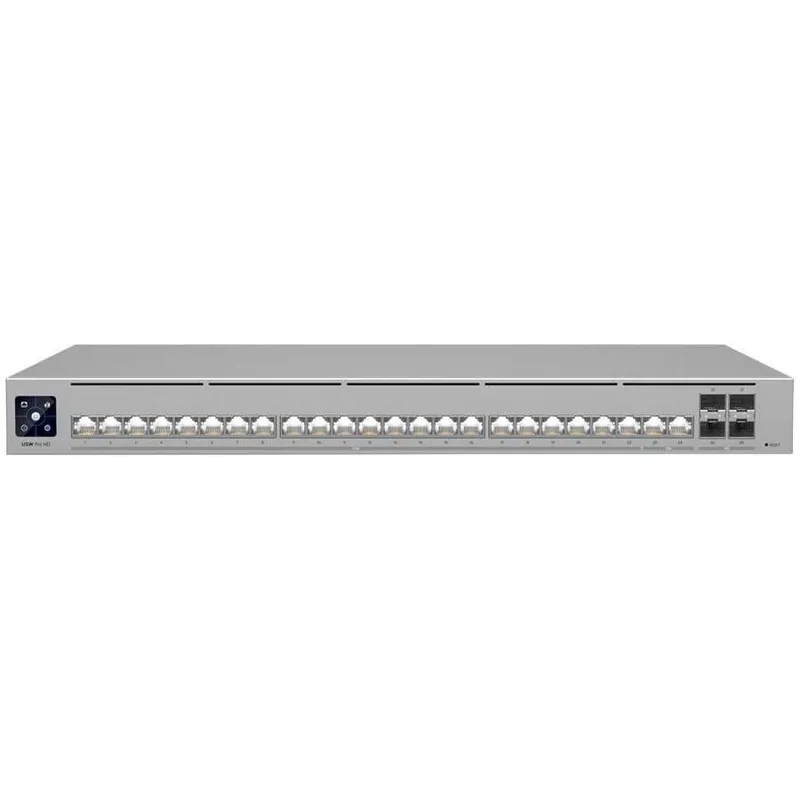 UniFi Switch Pro HD 24 2.5 Гбит PoE L3 коммутатор Ubiquiti UniFi Switch Pro HD 24 2.5 Гбит PoE L3 коммутатор Ubiquiti