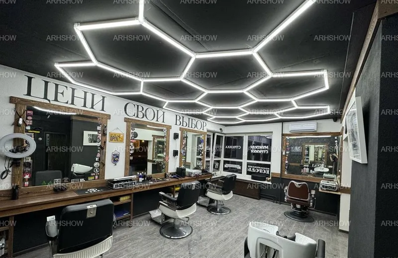 LED Hexagon Соты освещение для Barbershop/Chiroq — фото 5