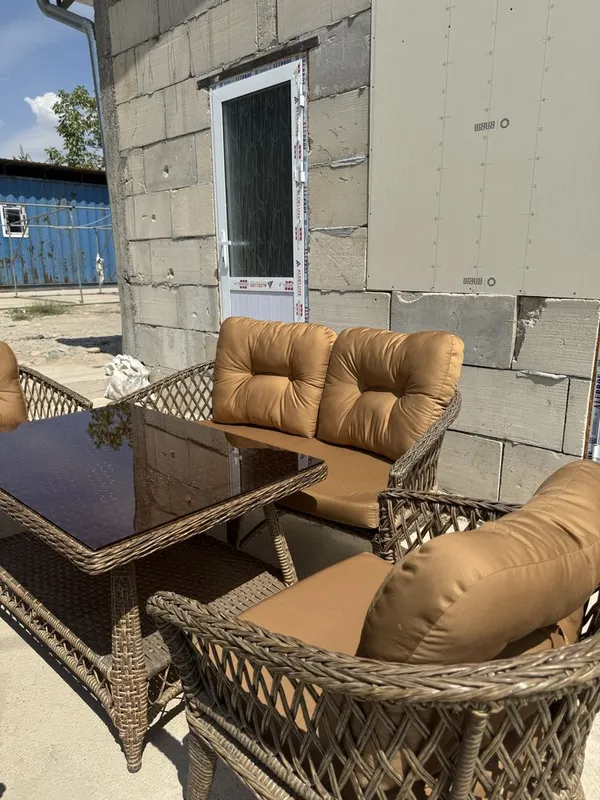 Rotang mebel | Terasa va restoran uchun mebel | toqilgan rotan — фото 3