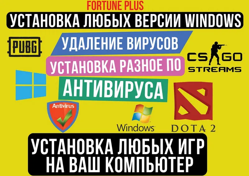 Комплексная установка Windows и ПО 1