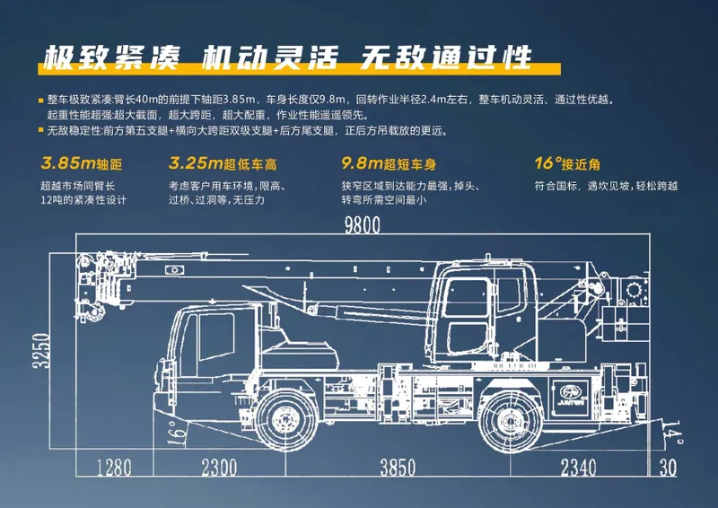 Junton 12тон авто кран 2026 6 Junton 12тон авто кран 2026 6