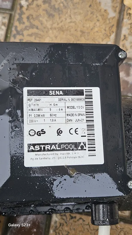 Фильтр с насос Astral 400. для бассейна — фото 2