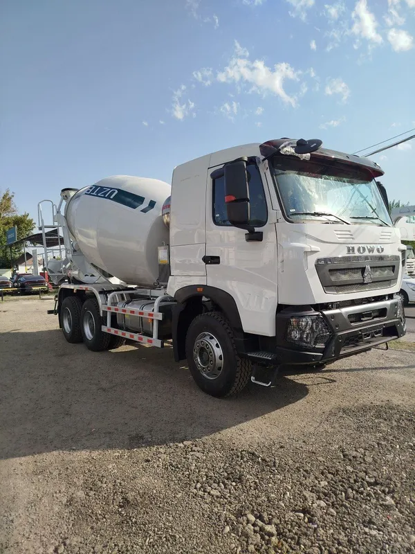 Миксер (Автобетономиксер) HOWO-T7S 6x4 - 10 куб.м — фото 3