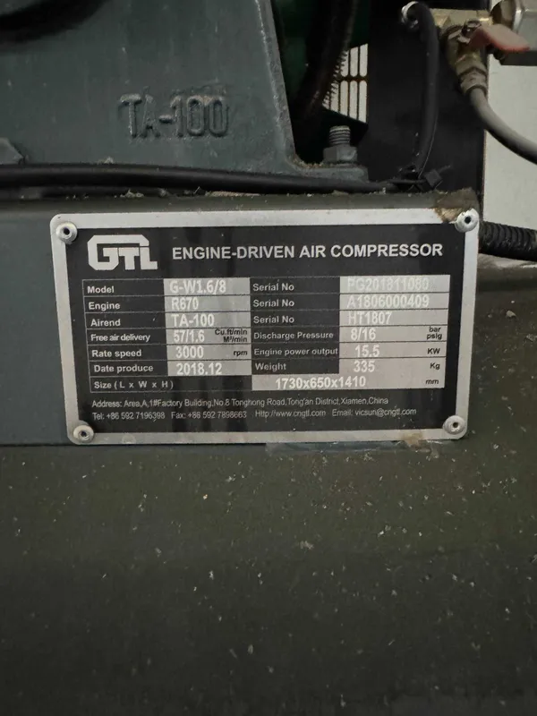FOXAIR Professional R670 kompressori sotiladi. Yangi, ishlatilmagan. — фото 3