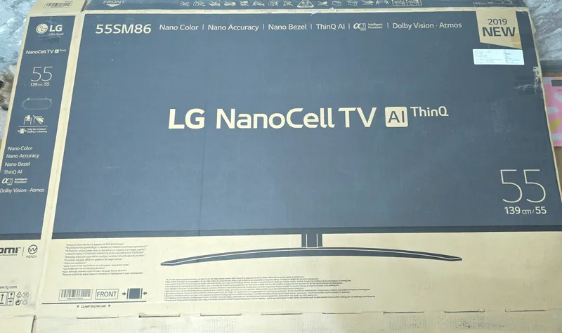 телевизор lg nano cell 55sm8600 smart tv 4k — фото 2