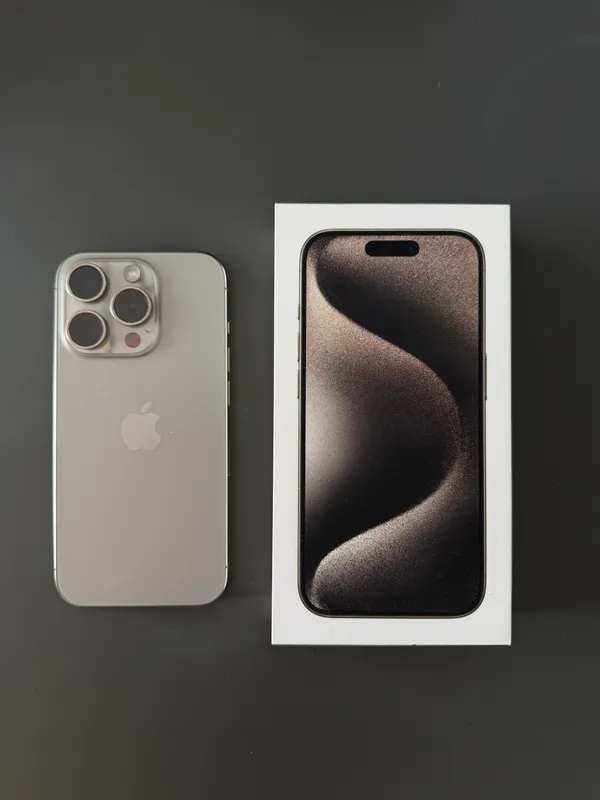 iPhone 15 Pro 256 gb, SIM+eSIM , Natural Titanium