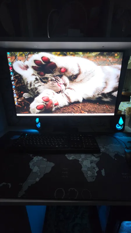 Redmi 27 monitori bilan yig'ilgan o'yinbop PK 2