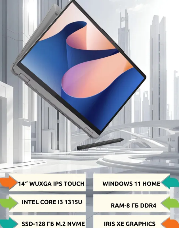 Noutbuk Lenovo Flex5 14IRU8 14", Win11S — фото 2