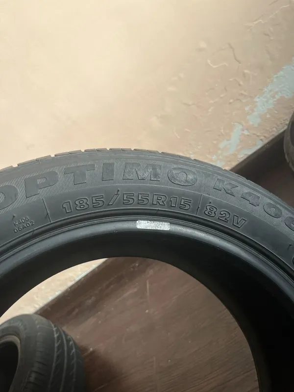Балон шина бу ханкок hankook 185/55/R15 15 balon shina — фото 2