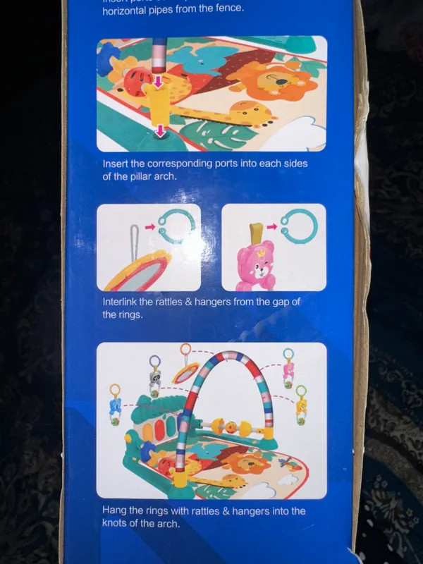 Chaqaloqlar uchun ovozli pianina