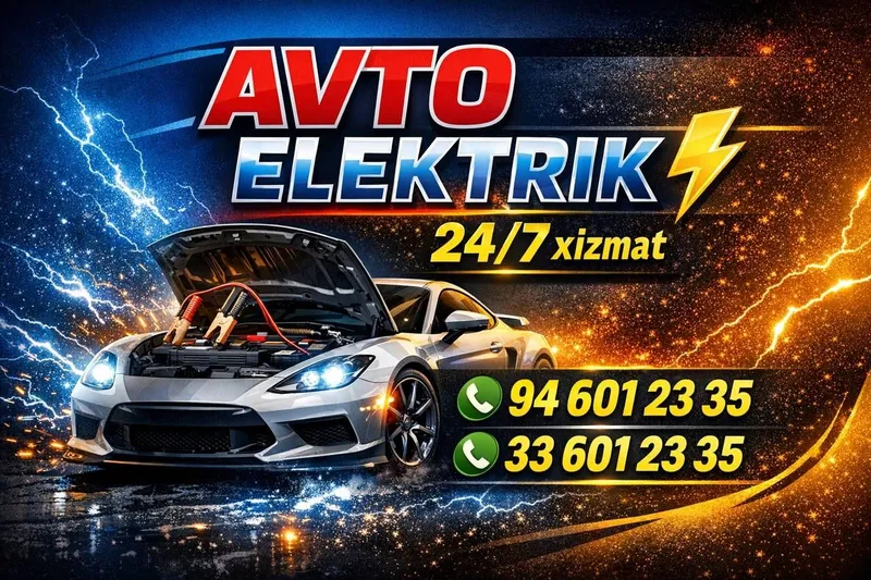 avtoelektirik 24/7 xizmat