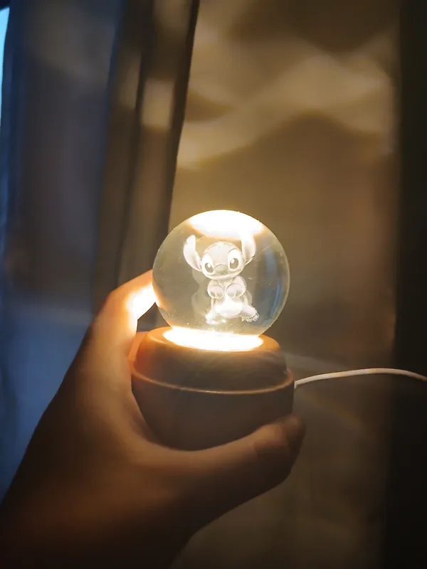 Crystal Ball Lamp