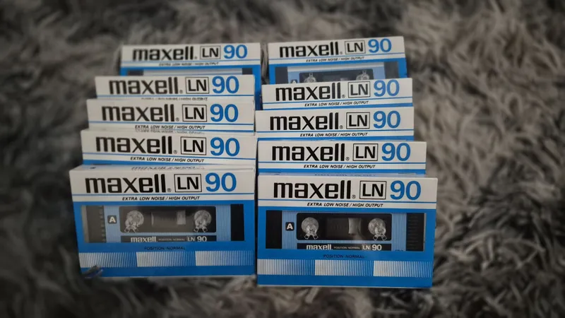 Кассеты Maxell LN90 1983г made in japan 1 Кассеты Maxell LN90 1983г made in japan 1