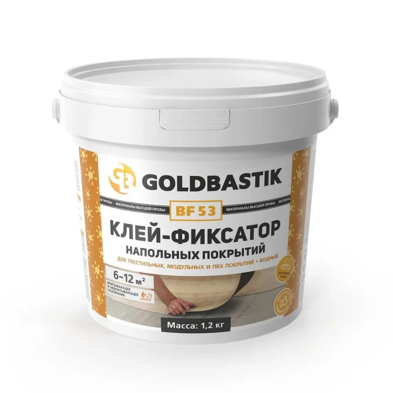 Клея GOLDBASTIK ,ПАРКЕТ, Клей фиксатор,Релин,Резина — фото 1