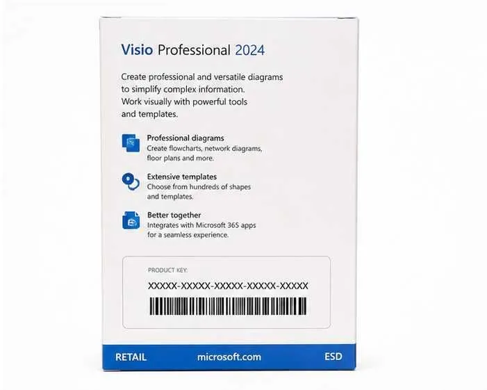 ! Microsoft Visio Professional 2024 Retail ESD (электронный ключ) — фото 3