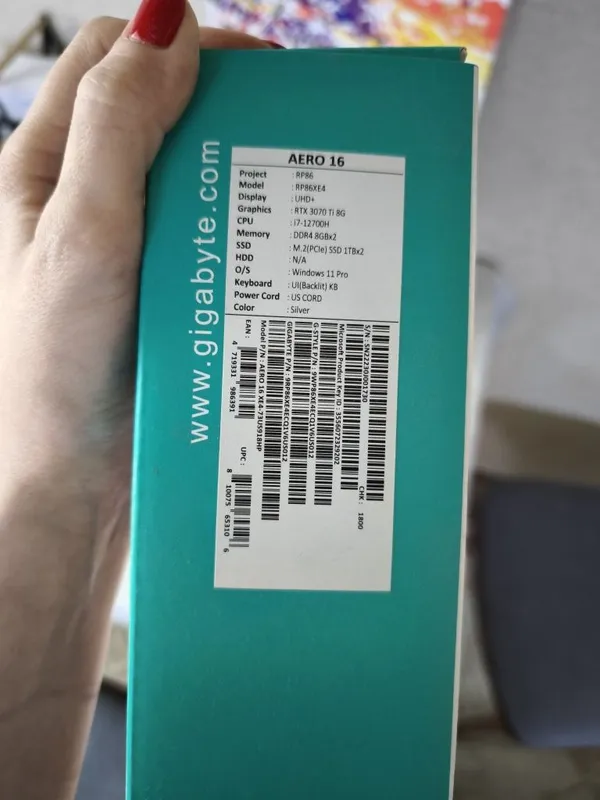 Продаю AERO ноутбук — фото 4