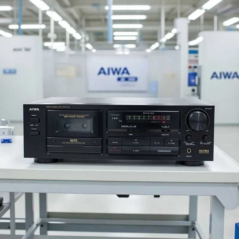 Профессиональная кассетная дека Aiwa AD-F410 — фото 2
