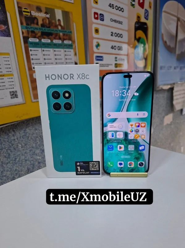 Honor X8C 8+8/256GB