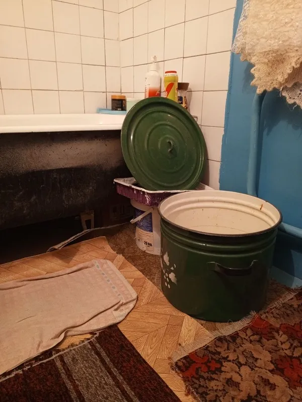 Эмалированная кастрюля, 50л с крышкой — фото 1