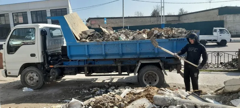 Вывоз мусора Исузу. Musor olib ketish xizmati 24/7 1