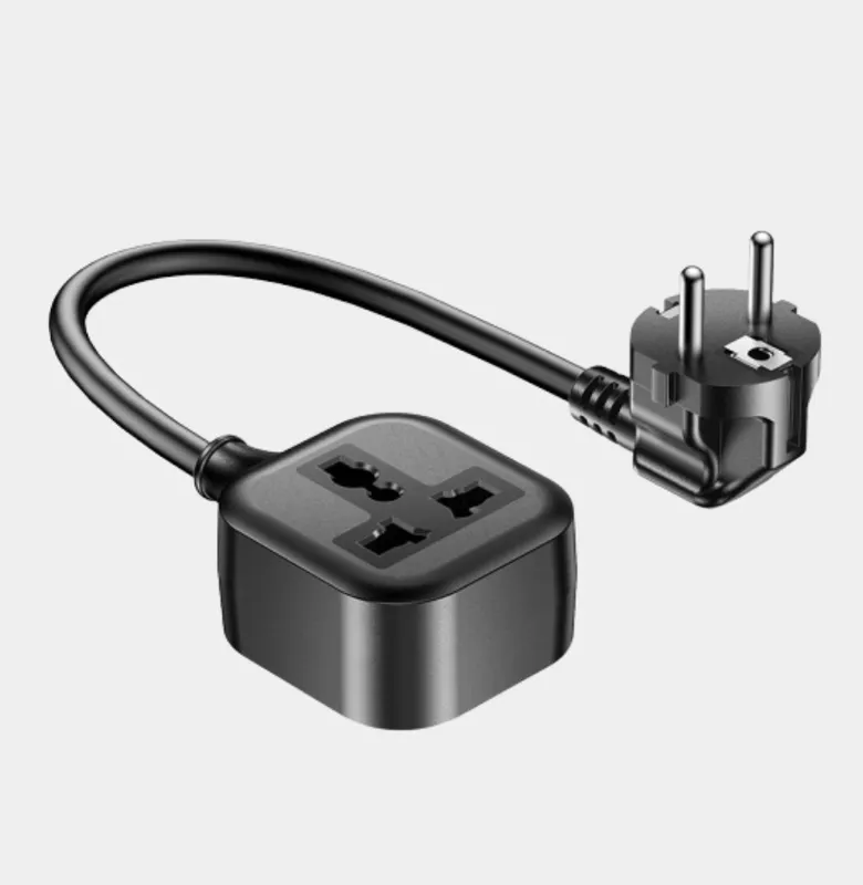 Uzatkich, universal rozetka, Yesido MC31 3250 Vt, 20 sm 5 Uzatkich, universal rozetka, Yesido MC31 3250 Vt, 20 sm 5