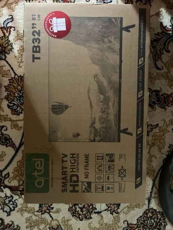 Karopkadan ochilmagan yangi smart Tv Karopkadan ochilmagan yangi smart Tv