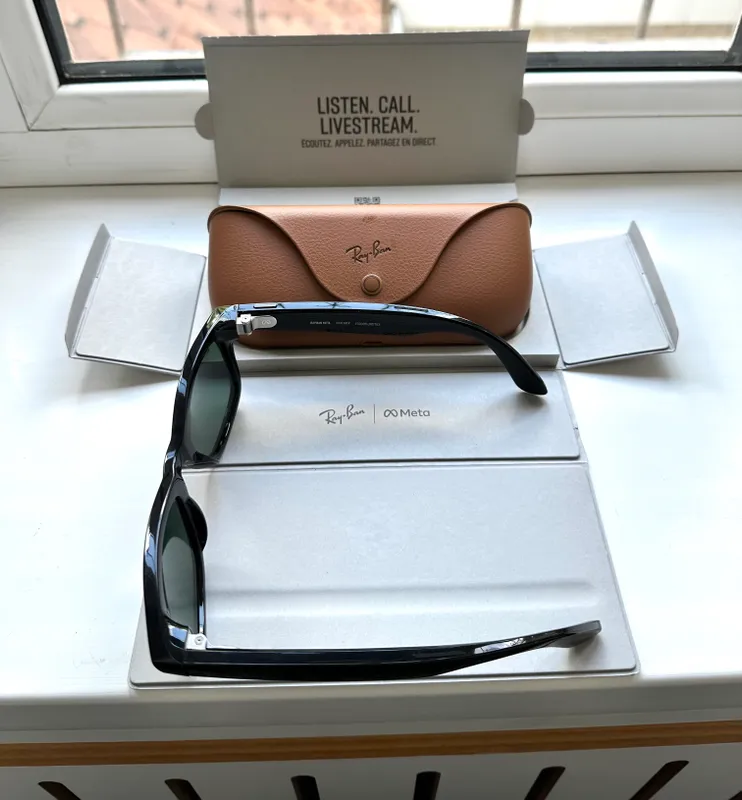Ray Ban Meta 50 Gen1 Shiny Black — фото 1