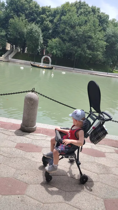 дрон коляска