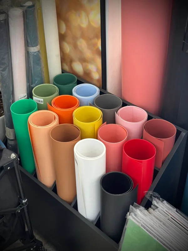 plastik fon predmetni syomka uchun 69x130