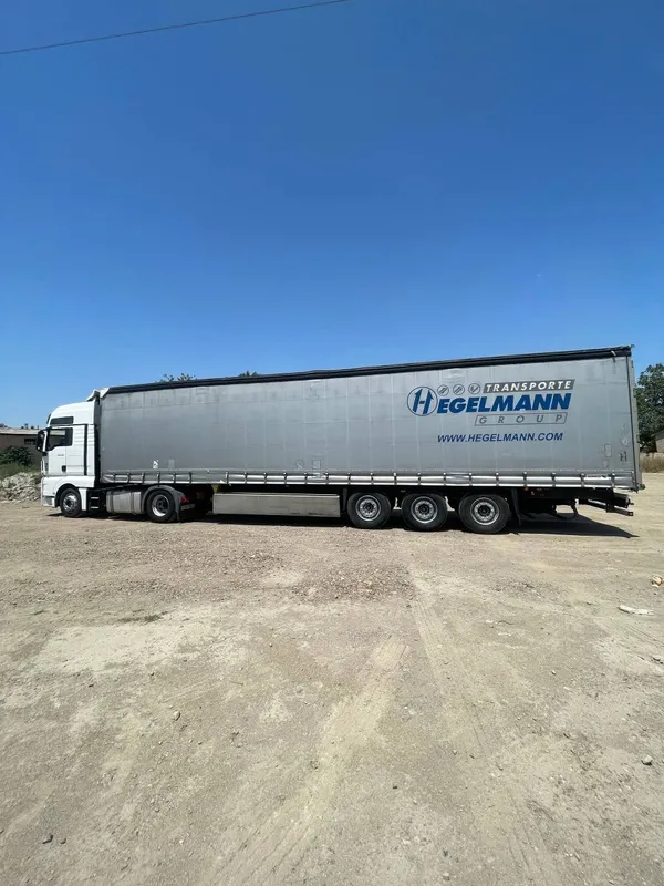 MAN TGX 18.500 EURO 6 + SCHMITZ Прицеп Сотилади 3