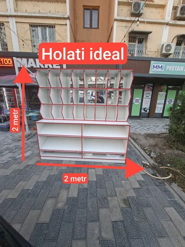 Dokon uchun polkalar,stelyaj 4 Dokon uchun polkalar,stelyaj 4