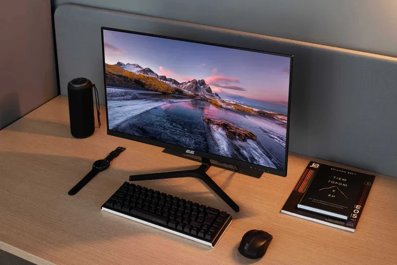 Монитор 23.8″ 2Е D2425B D-Sub, IPS/100Hz, FreeSync, перечисления есть — фото 1