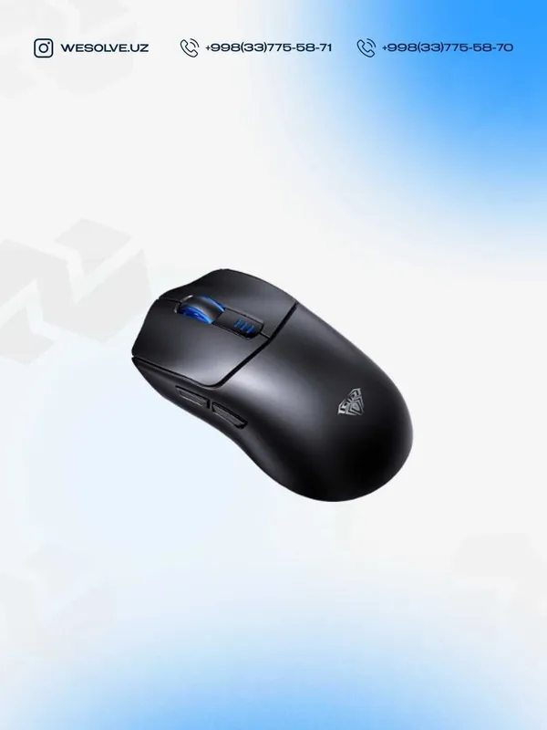 Мышь игровая беспроводная AULA SC580X black