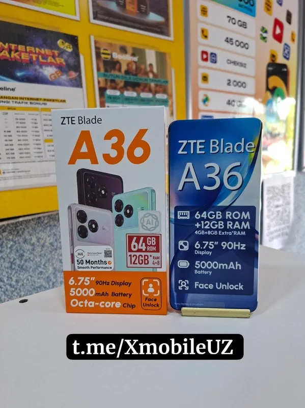 ZTE A36 4+8/64GB ZTE A36 4+8/64GB