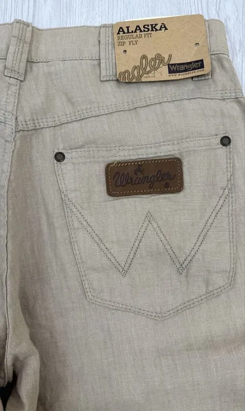 Yangi erkaklar zig‘ir shimlari, Wrangler brendi, Turkiya 5