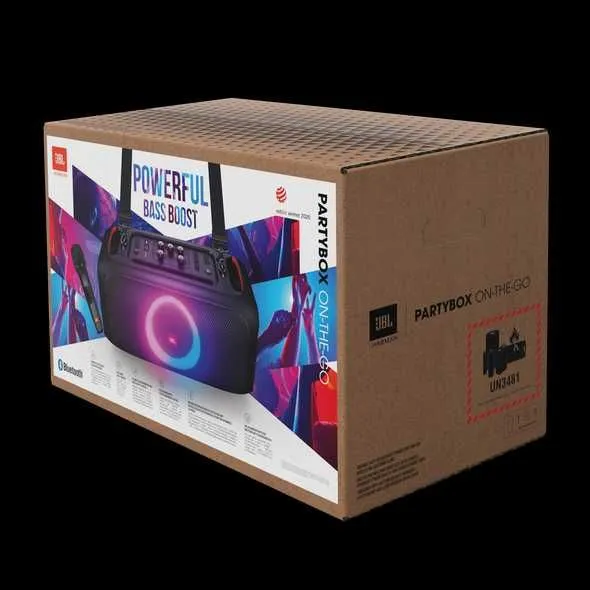 Новый JBL Partybox On-the-go | on-the-go dual mic — фото 5