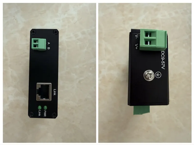Промышленный переоброзователь RS485/232 to Ethernet RS485/422 to Fiber — фото 1