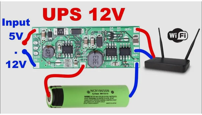 Мини UPS плата для Wifi — фото 1