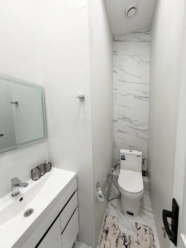 Аренда 3х комнатная квартира 80 м2 SuperComfort Жк Silk Way ул Сайрам — фото 9