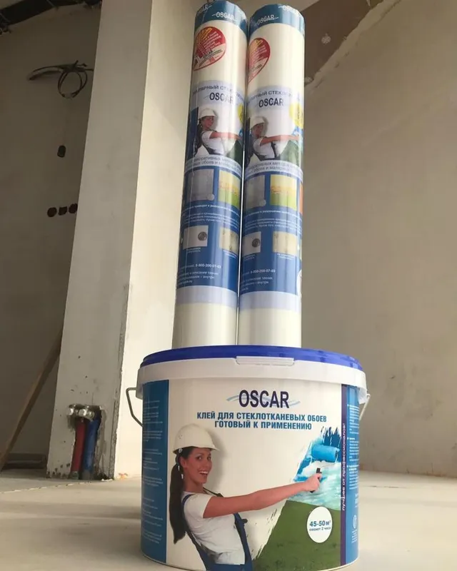 Stekloxolst Oscar Rossiya va tayyor kleylari 10kg — фото 3