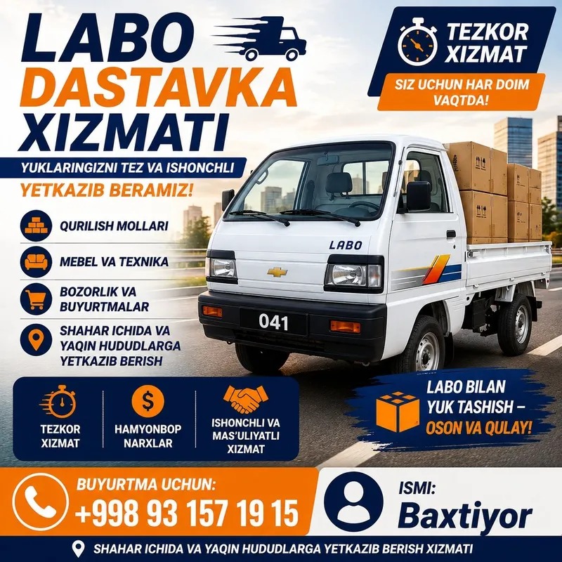 Labo xizmati tez va oson