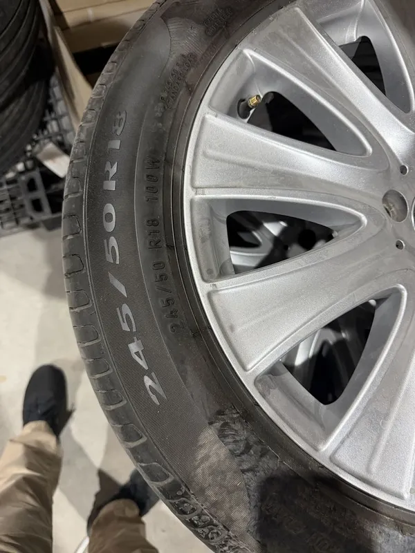 Mers w222 original diska va pirelli runflat balonlari sotiladi — фото 7