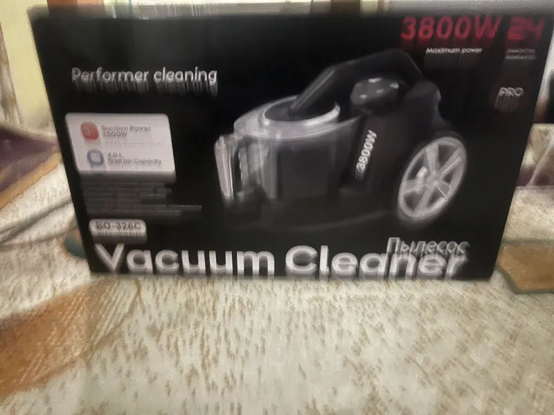 Changyutgich Vacuum Cleaner 3800W, konteyner 4.0L 2