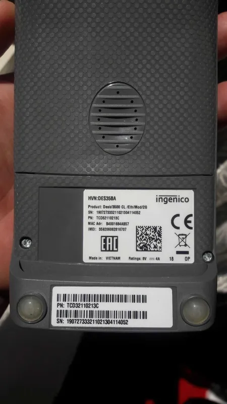 Ingenico Desk/3500 HUMO terminal ideal holatda 4 Ingenico Desk/3500 HUMO terminal ideal holatda 4