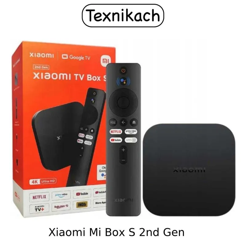 Новый Xiaomi TV Box S (2nd Gen) Доставка